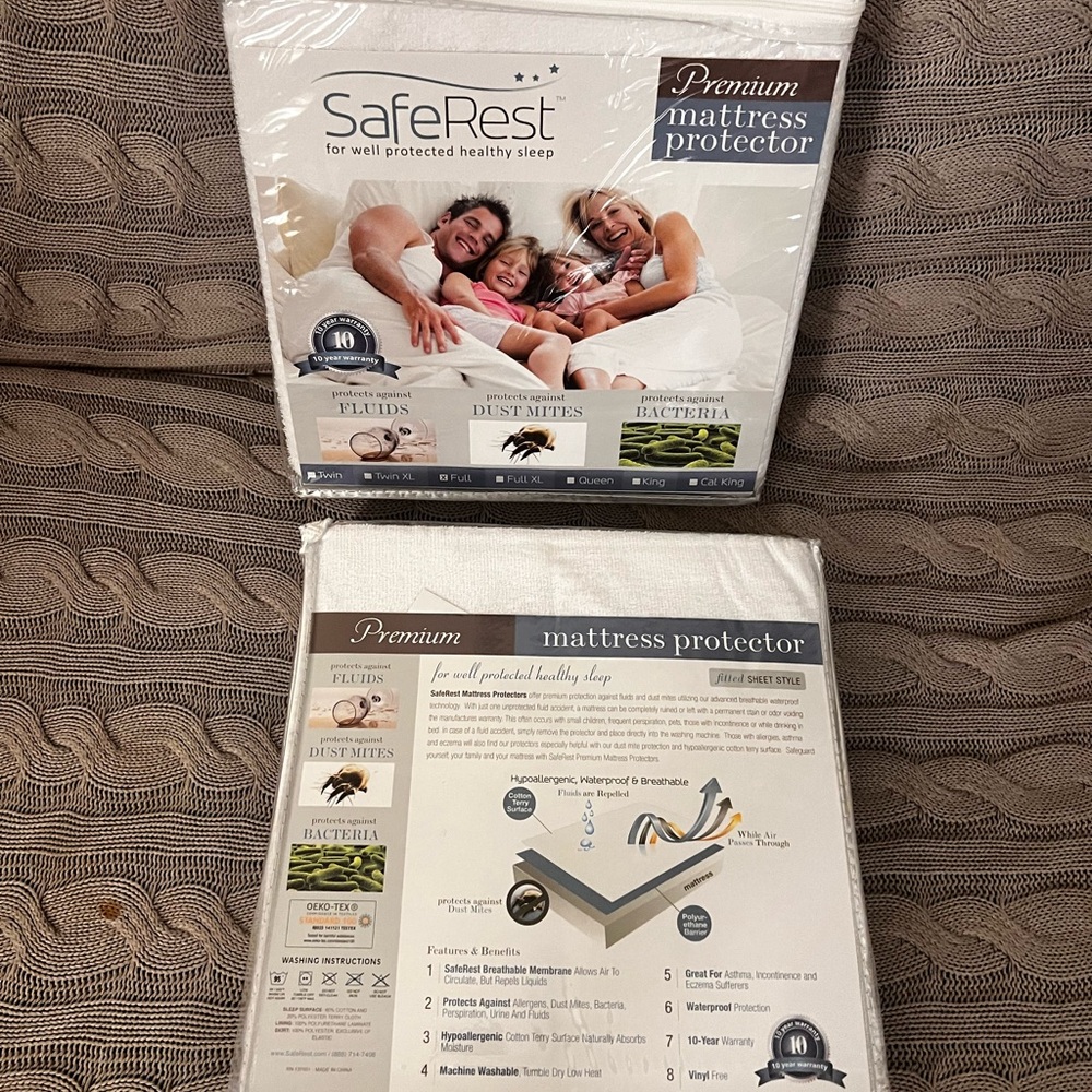 Premium White Mattress Protector